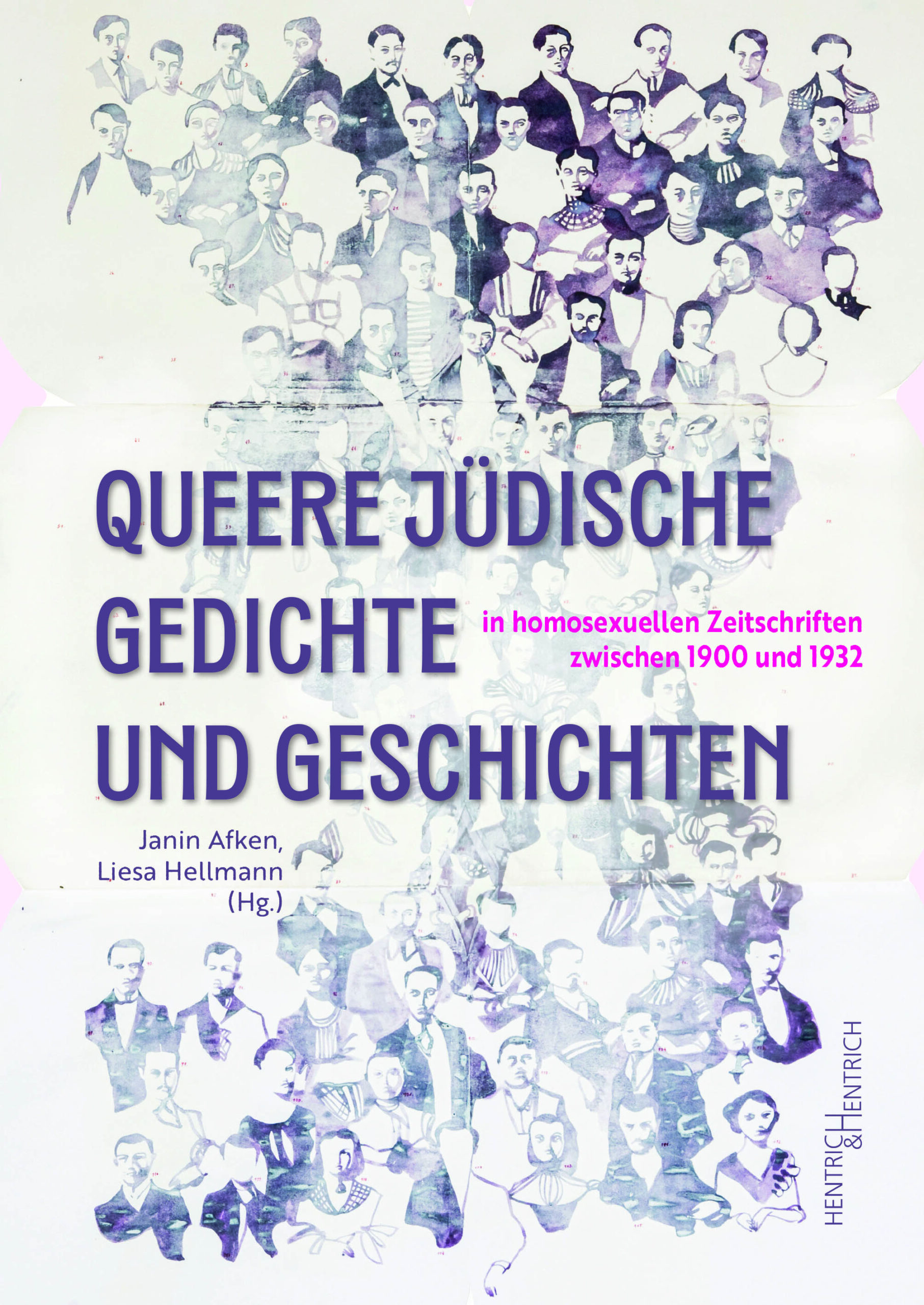 Cover des Buches "Queere jüdische Gediche und Geschichten und homosexuellen Zeitschriften zwischen 1900 und 1932"