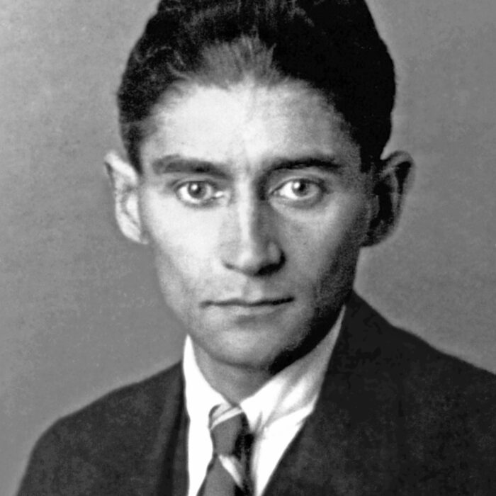 Porträt des Schriftstellers Franz Kafka um 1923