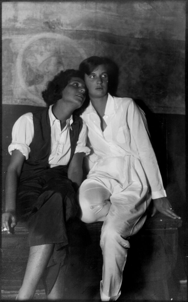 Ruth Landshoff-Yorck und Annemarie Schwarzenbach in Venedig, fotografiert von Karl Vollmoeller im Herbst 1930